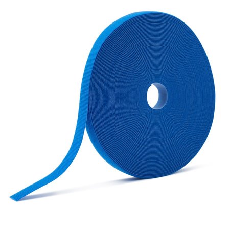 BRADY VELCRO Brand ONE-WRAP Roll 0.75 in W x 25 yd L Blue 152180